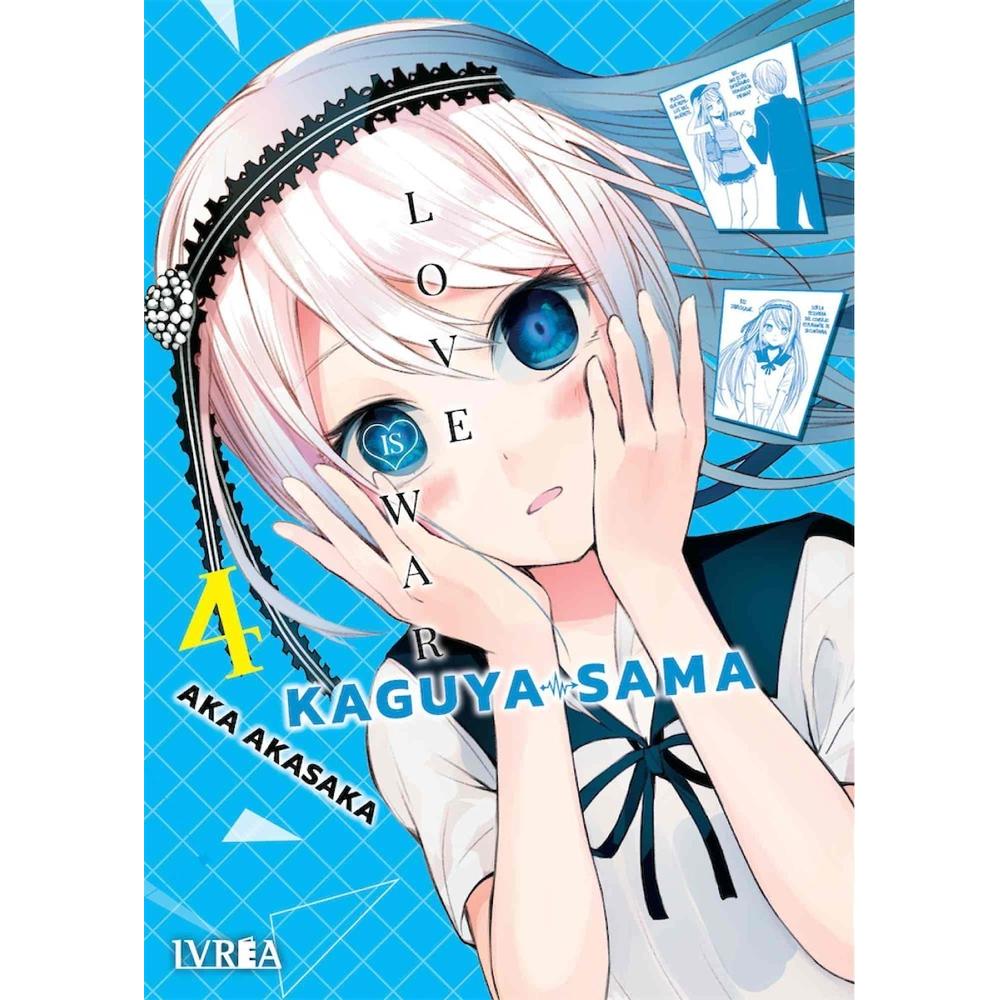 Kaguya-sama: Love Is War No. 4 IVREA Libro x 1.0 KAGUYA-SAMA: LOVE IS WAR 04   Autores:Aka Akasaka  Colecciones:CÓMIC MANGA  Editoriales:Ivréa  Series:KAGUYA-SAMA: LOVE IS WAR  Uno de los más grandes éxitos de manga y anime este año en Japón! La ren