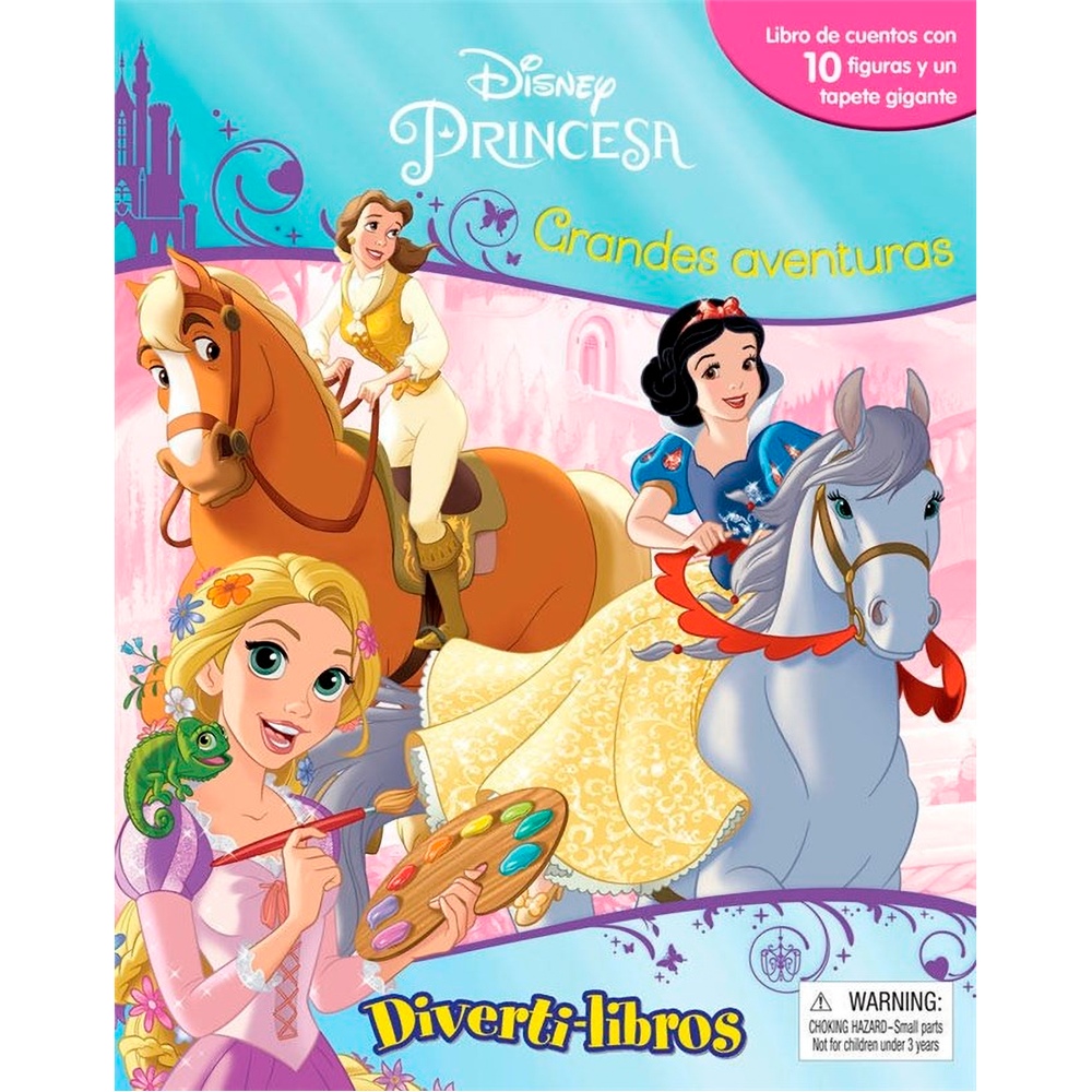 Diverti Libros - Princesas Phidal Libro x 1.0 DIVERTILIBROS-PRINCESAS Formato: Libro físico Autor: Phidal Publishing Inc Editorial: Phidal Colección: Libros infantiles Año: 2021 Idioma: Español N° páginas: 6 Encuadernación: Tapa blanda Dimension
