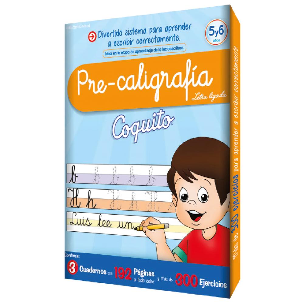 Coquito. Pack Pre Caligrafía. 3 Tomos Distribuidora Grafica Libro x 1.0 Coquito. Pack Pre Caligrafía. 3 Tomos Distribuidora Grafica Libro x 1.0