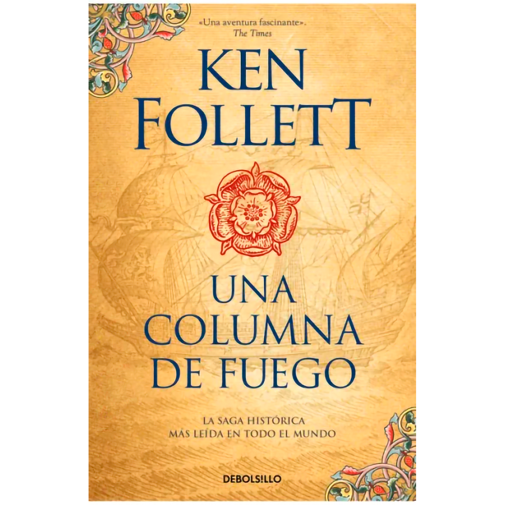 Una Columna De Fuego. Ken Follett Debolsillo Libro x 1.0 undefined