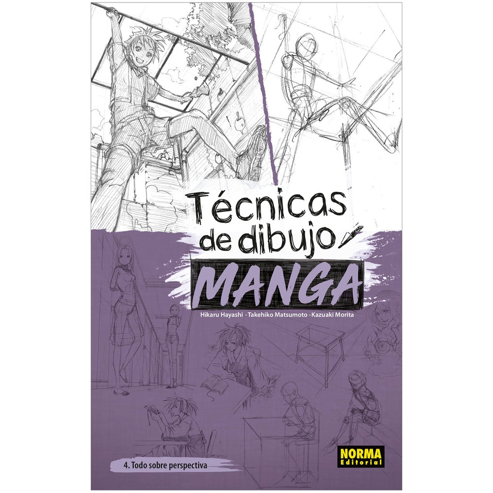 Técnicas De Dibujo Manga No. 4. Todo Sobre Perspectiva Editorial Norma Libro x 1.0 Tecnicas De Dibujo Manga No. 4   ¡ATERRIZA EL CUARTO TOMO DEL MANUAL PARA ASPIRANTES A MANGAKAS! Cuando uno se plantea dibujar un manga, la representación del volumen y el espacio son elementos fundam