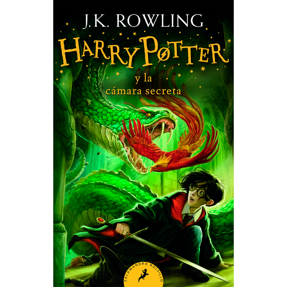 Harry Potter 2 Y La Cámara Secreta. J. K. Rowling Salamandra Libro x 1.0 HP2-CAMARA SECRETA   Harry Potter y la Cámara Secreta es la segunda entrega de la saga escrita por J.K. Rowling. En esta historia, Harry regresa a Hogwarts para su segundo año, pero pronto descubre qu