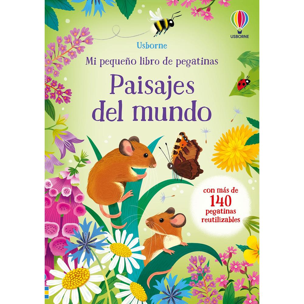 Paisajes Del Mundo. Pegatinas Usborne Libro x 1.0 