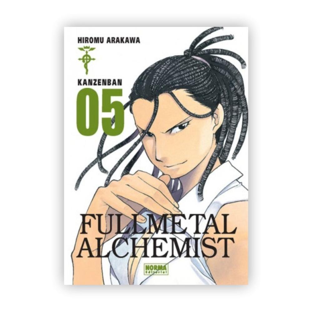 Fullmetal Alchemist Kanzenban No. 5 Editorial Norma Libro x 1.0 FULLMETAL ALCHEMIST KANZENBAN 5  Autores: Hiromu Arakawa  Colecciones: CÓMIC MANGA  Editoriales: NORMA Editorial  Series: FULLMETAL ALCHEMIST KANZENBAN  ISBN: 9788467913170 Fecha de venta 28/3/2014 Fo