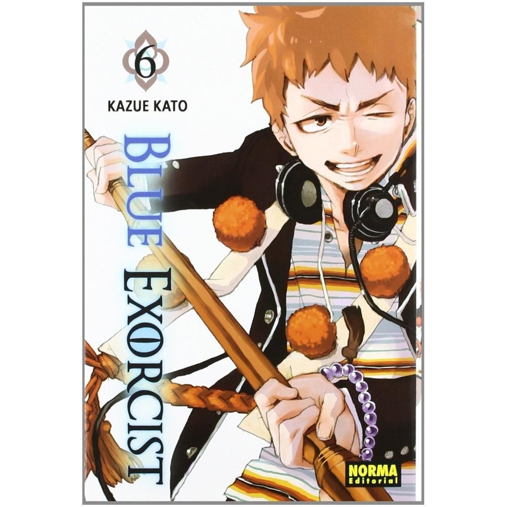 Blue Exorcist No. 6. Editorial Norma Editorial Norma Libro x 1.0 BLUE EXORCIST 06  Autores:Kazue Kato  Colecciones:CÓMIC MANGA  Editoriales:NORMA Editorial  Series:BLUE EXORCIST   RIN Y SUS COMPAÑEROS INTENTAN AYUDAR A LA DELEGACIÓN DE KIOTO... ¡SIN QUE RIN ACABE E
