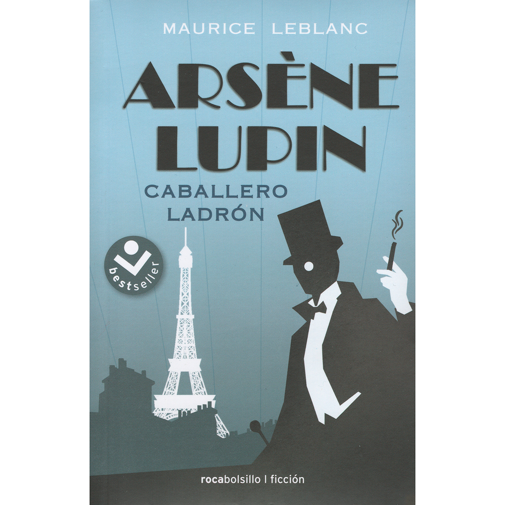 Arsene Lupin. Caballero Ladrón. Maurice Leblanc Roca Bolsillo Libro x 1.0 