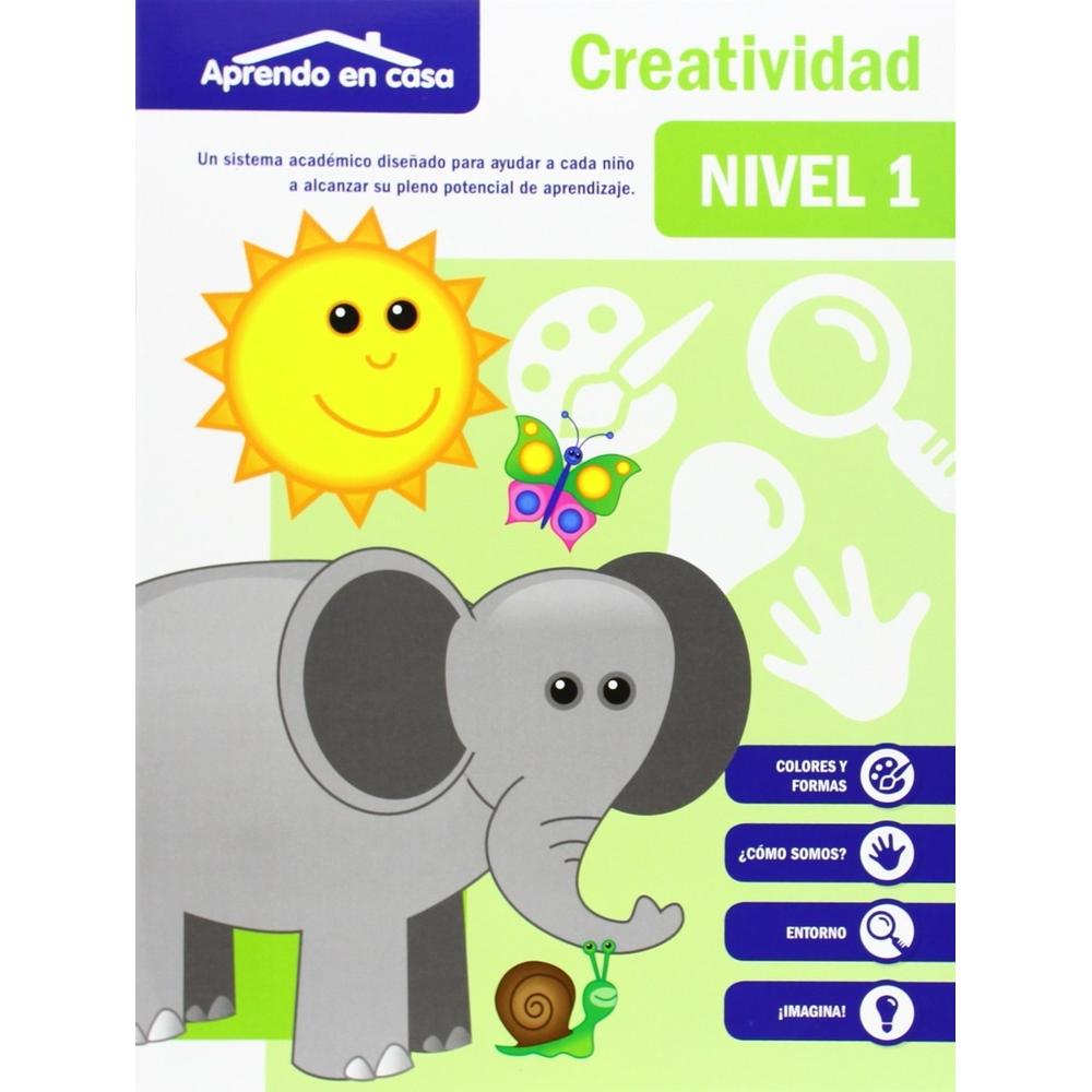 Creatividad Paso A Paso. Aprendo En Casa. Nivel 1 Ediciones Saldana Libro x 1.0
