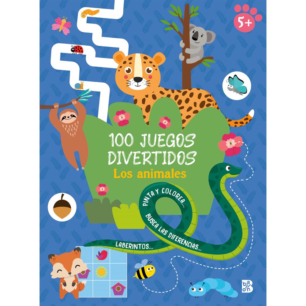 Los Animales. 100 Juegos Divertidos Ballon Libro x 1.0 Los Animales. 100 Juegos Divertidos   Con los 100 juegos divertidos de princesas y unicornios, fútbol, animales o vacaciones que contienen estos libros, te divertirás durante horas. Encuentra la sombr