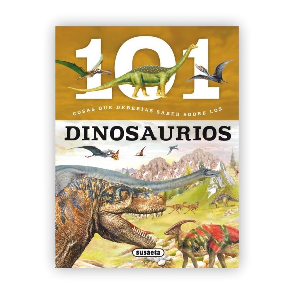 101 Cosas Que Deberías Saber Sobre Los Dinosaurios Susaeta Ediciones Libro x 1.0 Los dinosaurios Sumérgete en el apasionante mundo de los dinosaurios, esas criaturas extraordinarias que habitaron nuestro planeta hace millones de años. Descubre cómo era su aspecto, qué comían y có