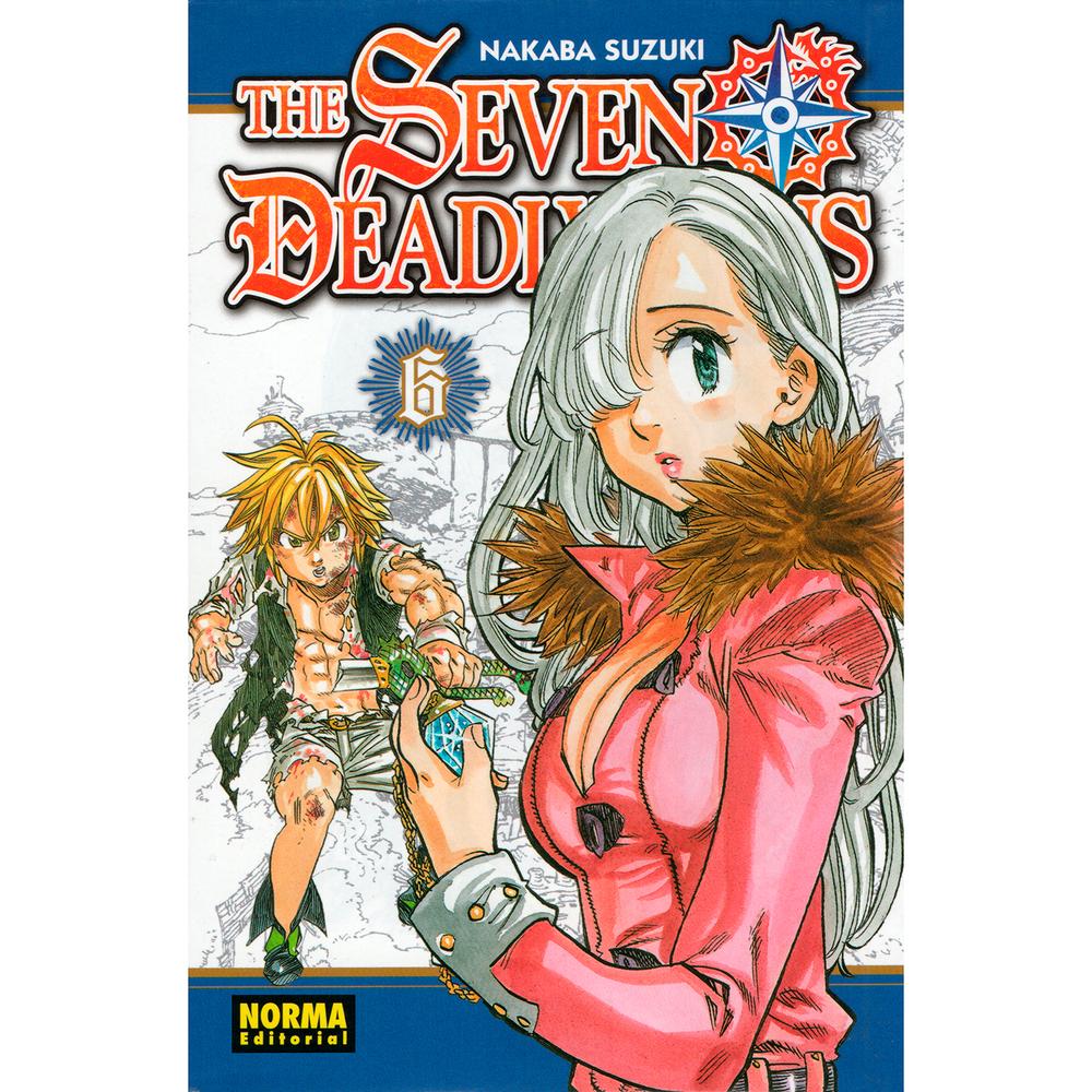 The Seven Deadly Sins No. 6 Editorial Norma Libro x 1.0 THE SEVEN DEADLY SINS 06  Autores:Nakaba Suzuki  Colecciones:CÓMIC MANGA  Editoriales:NORMA Editorial  Series:THE SEVEN DEADLY SINS  ISBN 9788467919899 Fecha de venta 24/7/2015 Formato Tapa blanda con