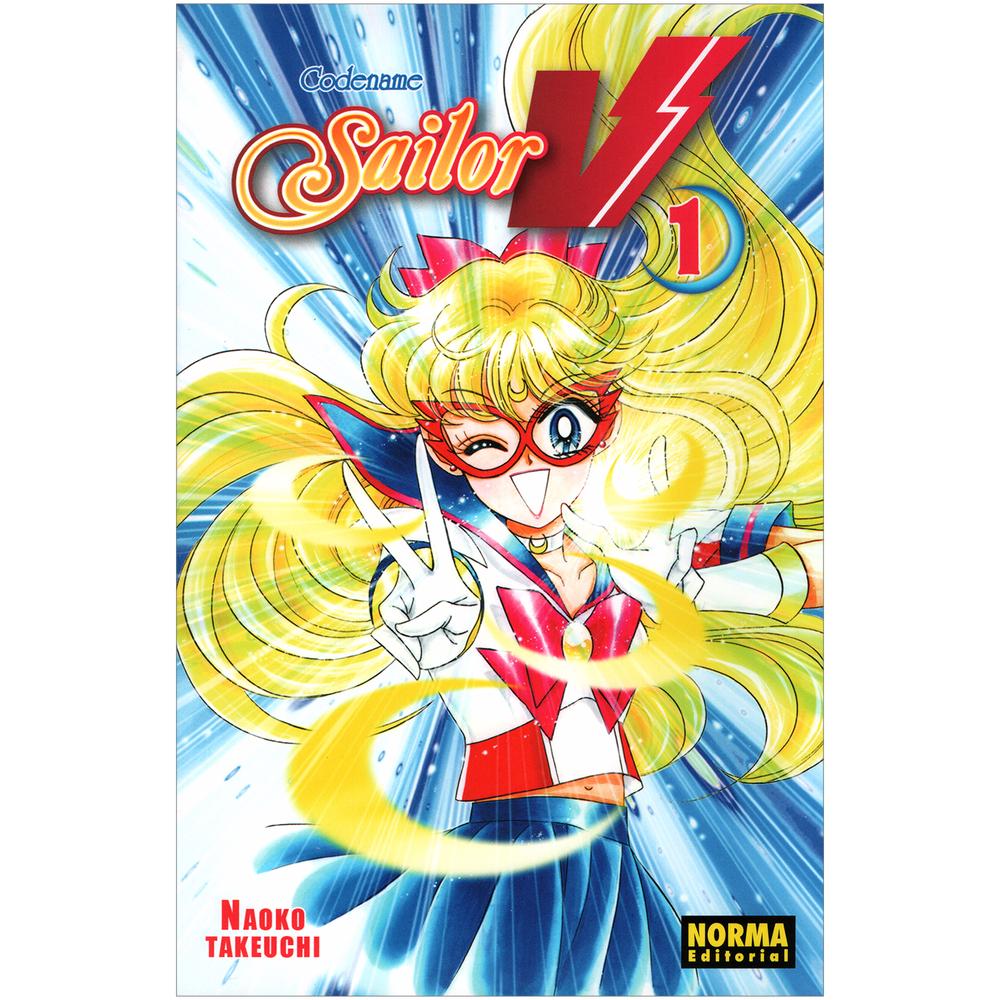 Sailor V No. 1 Editorial Norma Libro x 1.0 SAILOR V 1   Autores:Naoko Takeuchi  Editoriales:NORMA Editorial  Series:SAILOR V   ANTES DE SAILOR MOON, UNA GUERRERA ENMASCARADA PROTEGÍA TOKIO DE LOS VILLANOS…  Minako es una chica alegre, enamorad