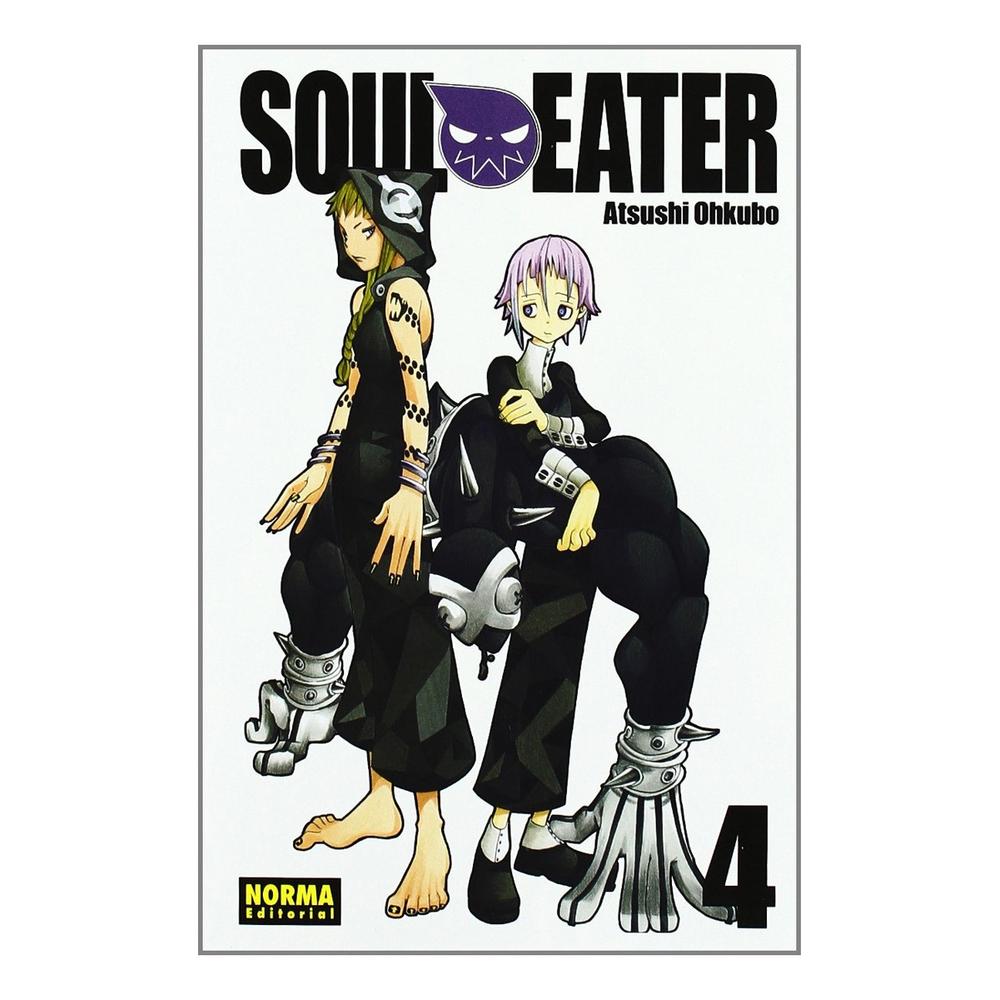 Soul Eater No. 4 Editorial Norma Libro x 1.0 SOUL EATER 04 Atsushi Ohkubo ¡ MAKA, SOUL Y LOS DEMÁS YA SON LOS PERSONAJES PREFERIDOS DE LOS OTAKUS! Tras el ataque de Ragnarok, Maka y Soul se sienten algo extraños, pero no saben que el motivo