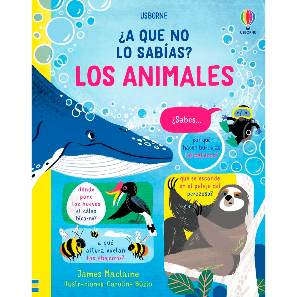 Los Animales ¿A Que No Sabias? (T.D) Usborne Libro x 1.0 Los Animales ¿A Que No Sabias? (T.D) Usborne Libro x 1.0