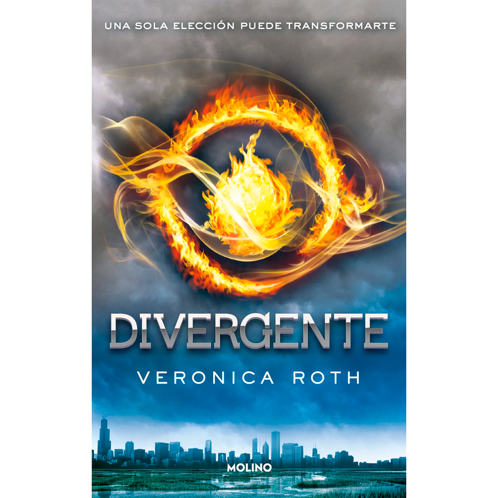 Divergente. Verónica Roth Molino Libro x 1.0 DIVERGENTE En el Chicago distópico de Beatrice, la sociedad está dividida en cinco facciones. En una ceremonia anual, todos los chicos de dieciséis años deben decidir a qué facción dedicarán el resto