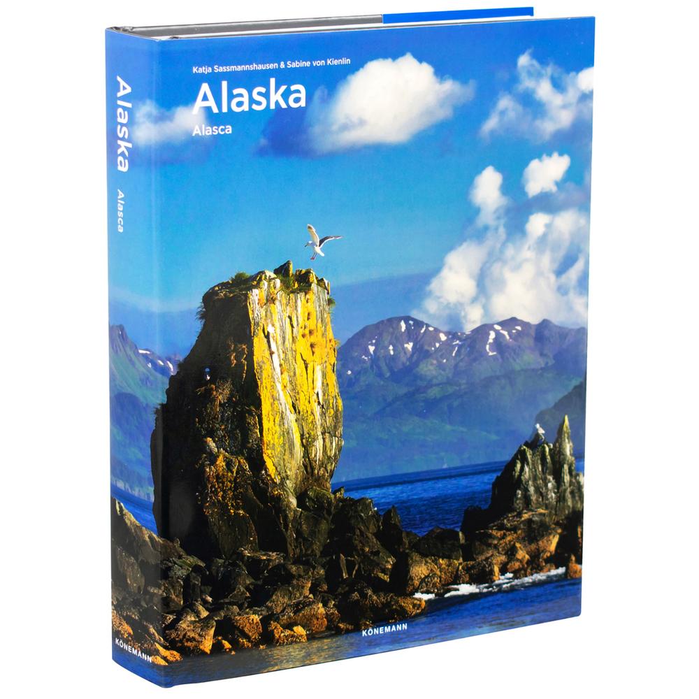 Alaska (T.D) Konemann Konemann Libro x 1.0 Alaska (T.D)   Alaska es tierra de osos, águilas calvas y caribúes, pero también de glaciares glaciales, montañas nevadas, paisajes grandiosos, vastas tundras, bosques profundos, miles de ríos y lagos