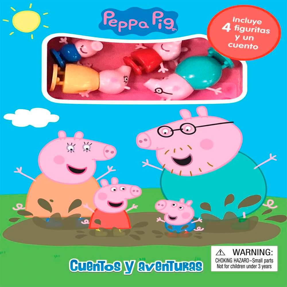 Cuentos Y Aventuras. Peppa Pig Phidal Libro x 1.0 CUENTOS Y AVENTURAS - PEPPA PIG Cuentos y Aventuras – Peppa Pig es una recopilación de historias cortas protagonizadas por Peppa, una cerdita curiosa, alegre y muy querida por los niños. A través de