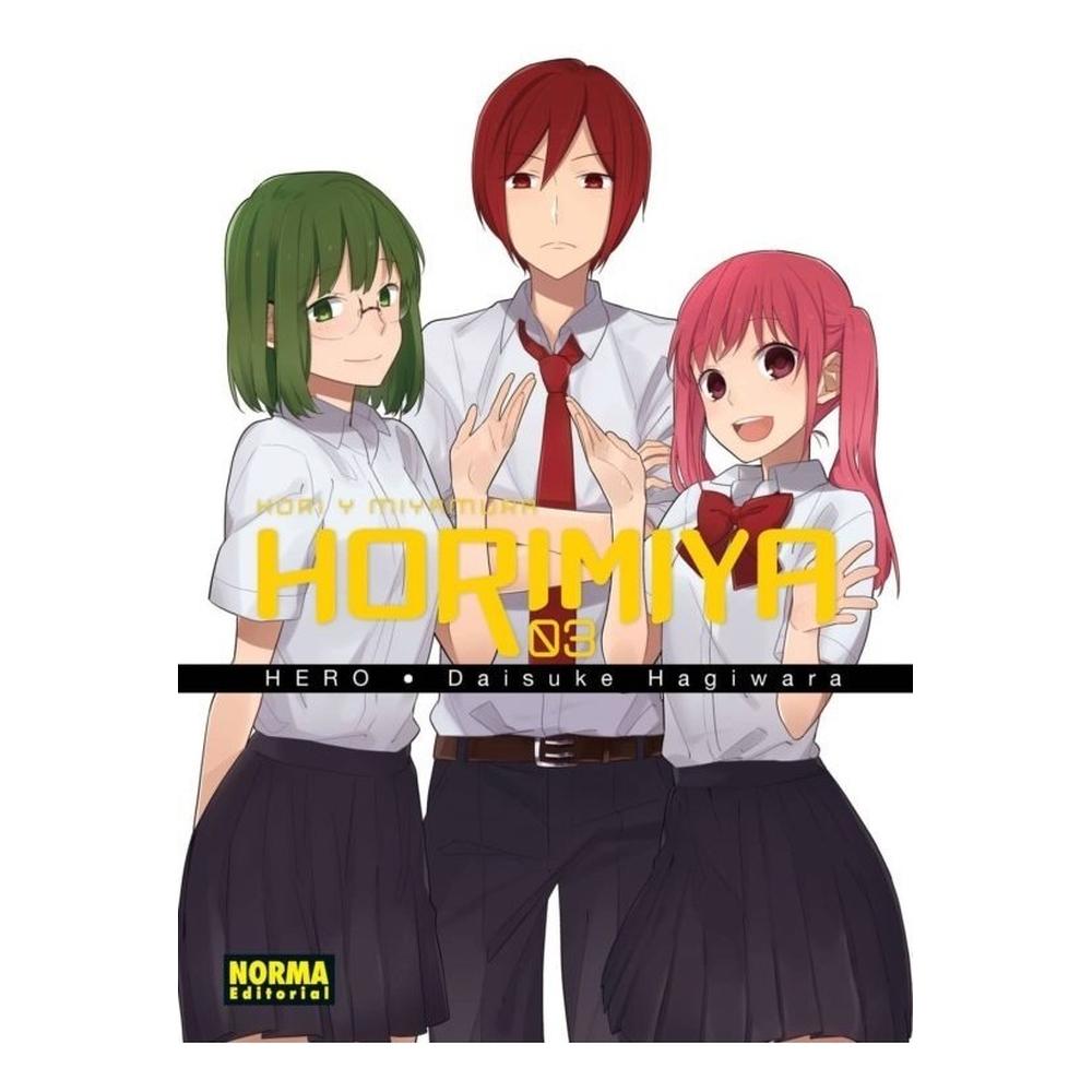 Horimiya No. 3 Editorial Norma Libro x 1.0 HORIMIYA 3  Autor: HERO DAISUKE HAGIWARA Nº de páginas: 178 Editorial: S.A. NORMA EDITORIAL Idioma: CASTELLANO Encuadernación: Tapa blanda ISBN: 9788467929201 Año de edición: 2017  Hori y Miyamura sig