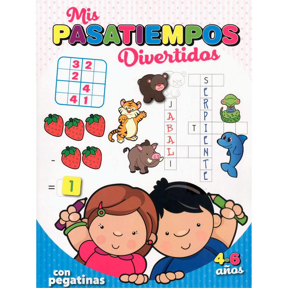 Mis Pasatiempos Divertidos 1. Azul. 4-6 Años Ediciones Saldana Libro x 1.0 undefined
