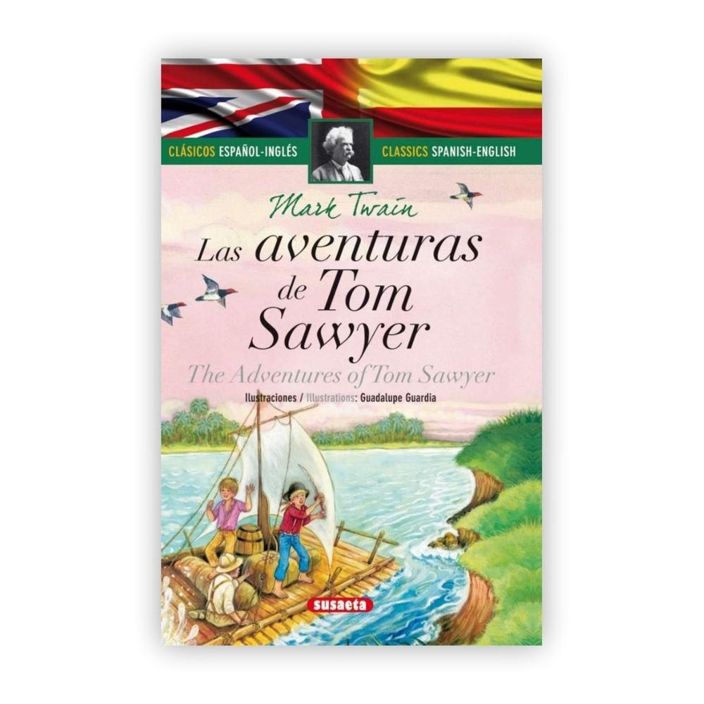 Las Aventuras De Tom Sawyer (t.d) Ed Bilingüe Susaeta Ediciones Libro x 1.0 DESCRIPCIÓN  Los recuerdos de la niñez y juventud le sirven de inspiración a Mark Twain para escribir Las aventuras de Tom Sawyer, ambientado en una pequeña localidad del río Misisipi, como la que vio