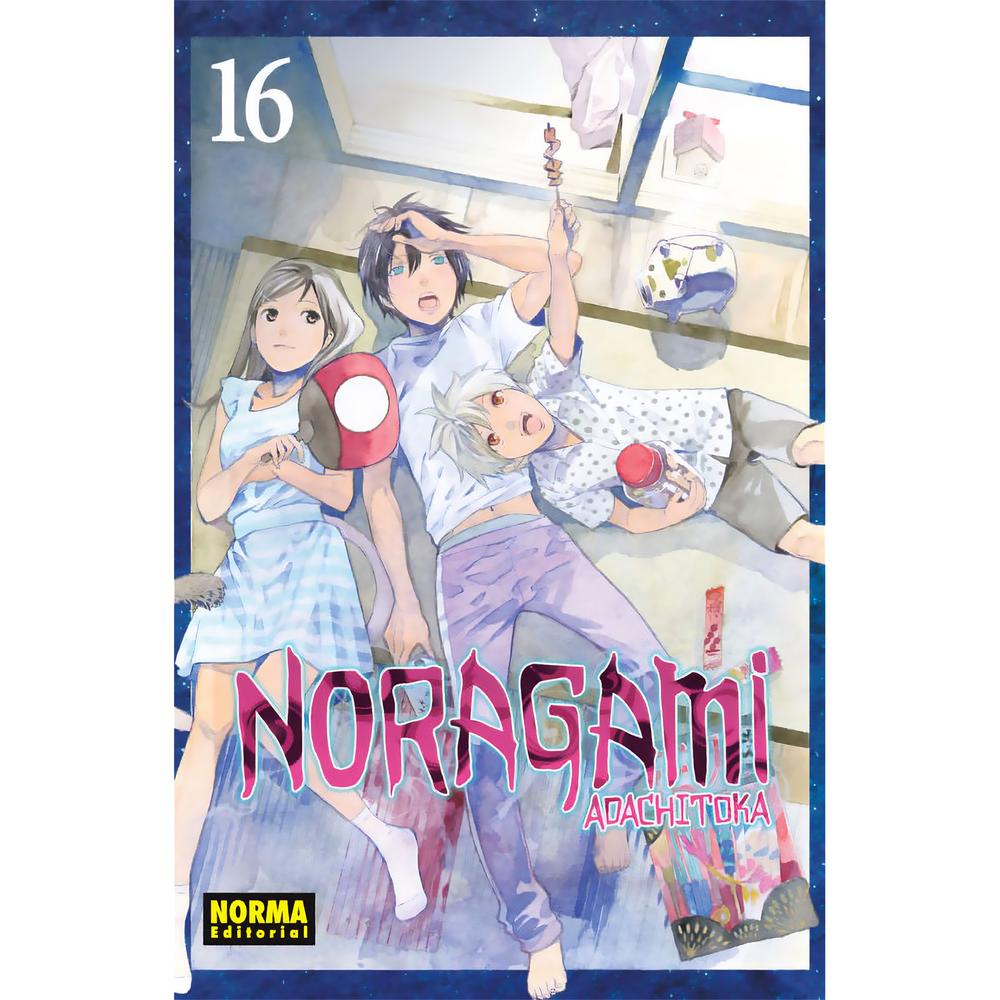 Noragami No. 16 Editorial Norma Libro x 1.0 NORAGAMI 16 BISHAMON COMETE EL PEOR DE LOS CRÍMENES... Bishamon, decidida a todo con tal de proteger a su familia del hechicero, se hace con un shinki rebelde que había sido encerrado por los Cielos