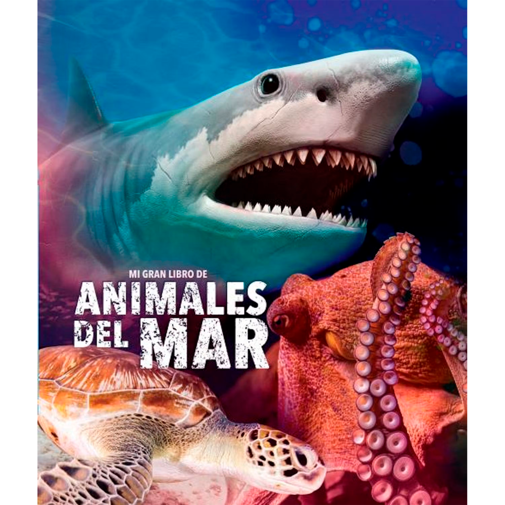 Mi Gran Libro De Animales De Mar Sin Fronteras Libro x 1.0 MI GRAN LIBRO DE ANIMALES DE MAR ¿Cuál es el animal de mayor tamaño que vive en el mar? ¿Todos los animales grandes del mar atacan a los seres humanos? ¿Cualquier animal del mar puede salir a la tier