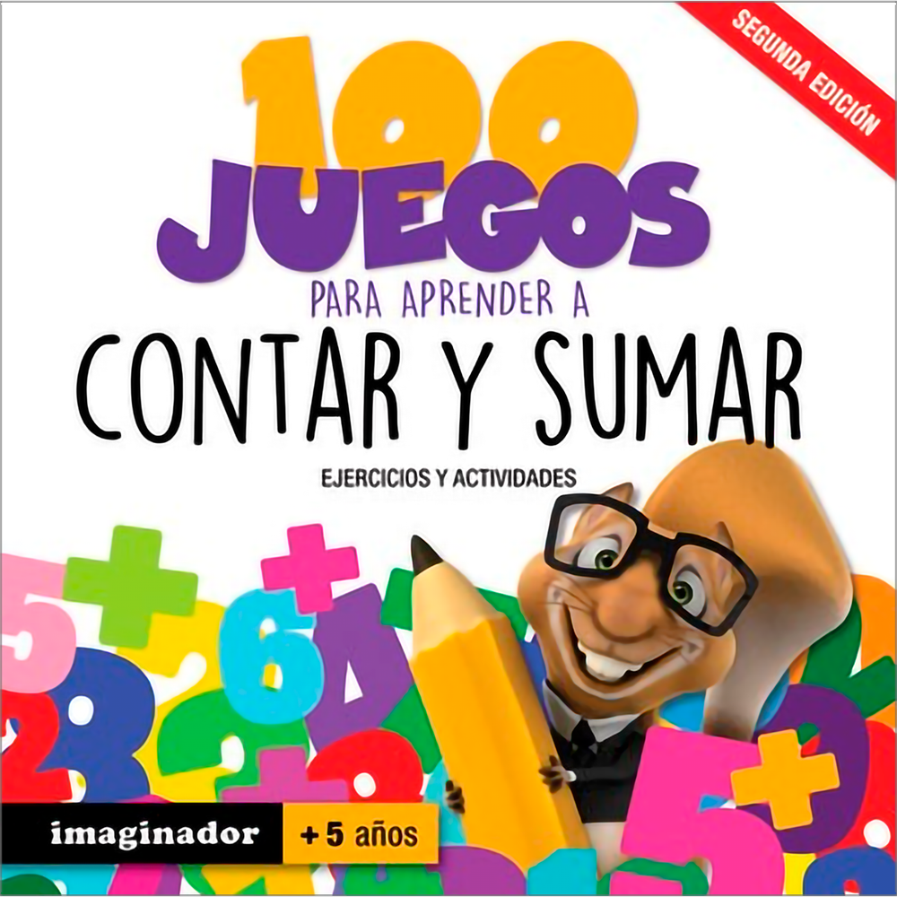 100 Juegos Para Aprender A Contar Y Sumar Imaginador Libro x 1.0 
