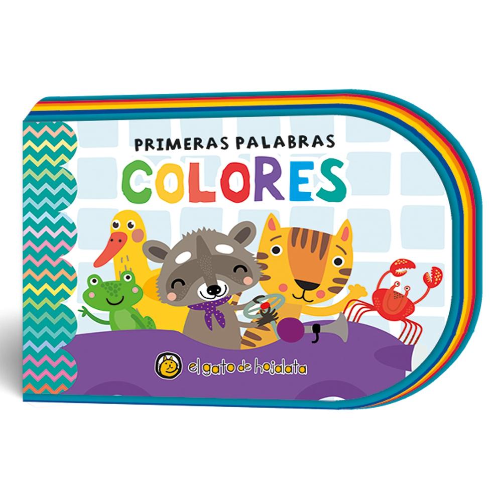 Primeras Palabras. Colores El Gato De Hojalata Libro x 1.0 COLORES - LADRILLITOS DE COLORES Libros de goma Eva aptos para las manos de todos los niños, con ilustraciones llenas de color y sus primeras palabras en imprenta mayúscula. Formato: Libro Físico