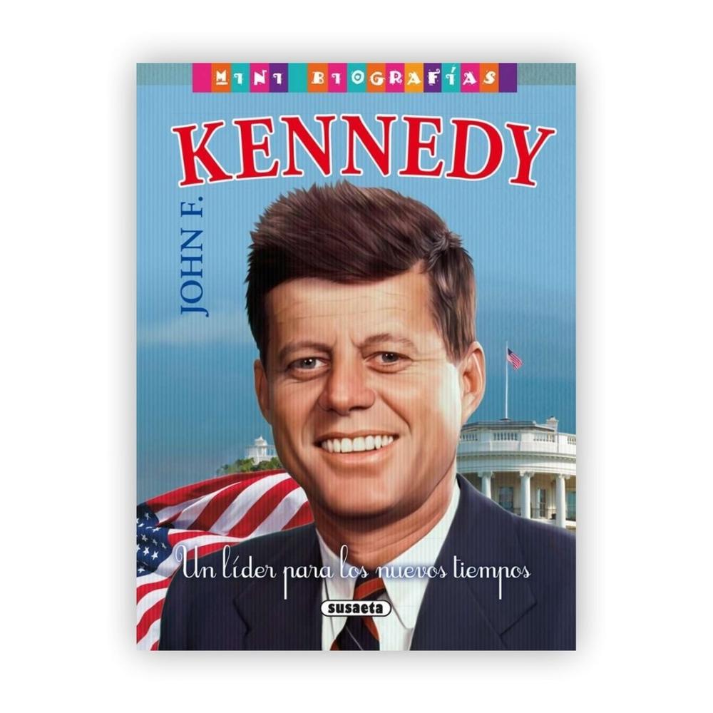 John F. Kennedy (mini Biografia) (t.d) Susaeta Ediciones Libro x 1.0 John F. Kennedy John Fitzgerald Kennedy se convirtió en un mito después de ser asesinado. JFK, como era conocido, significó una bocanada de aire fresco en la apasionante, complicada y cambiante situa