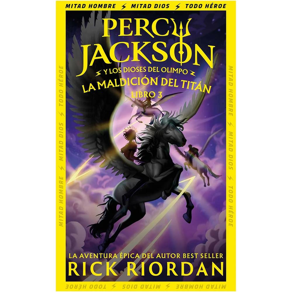 La Maldición Del Titán. Percy Jackson. Rick Riordan Salamandra Libro Físico x 1 La Maldición Del Titán. Percy Jackson. Rick Riordan Salamandra Libro Físico x 1