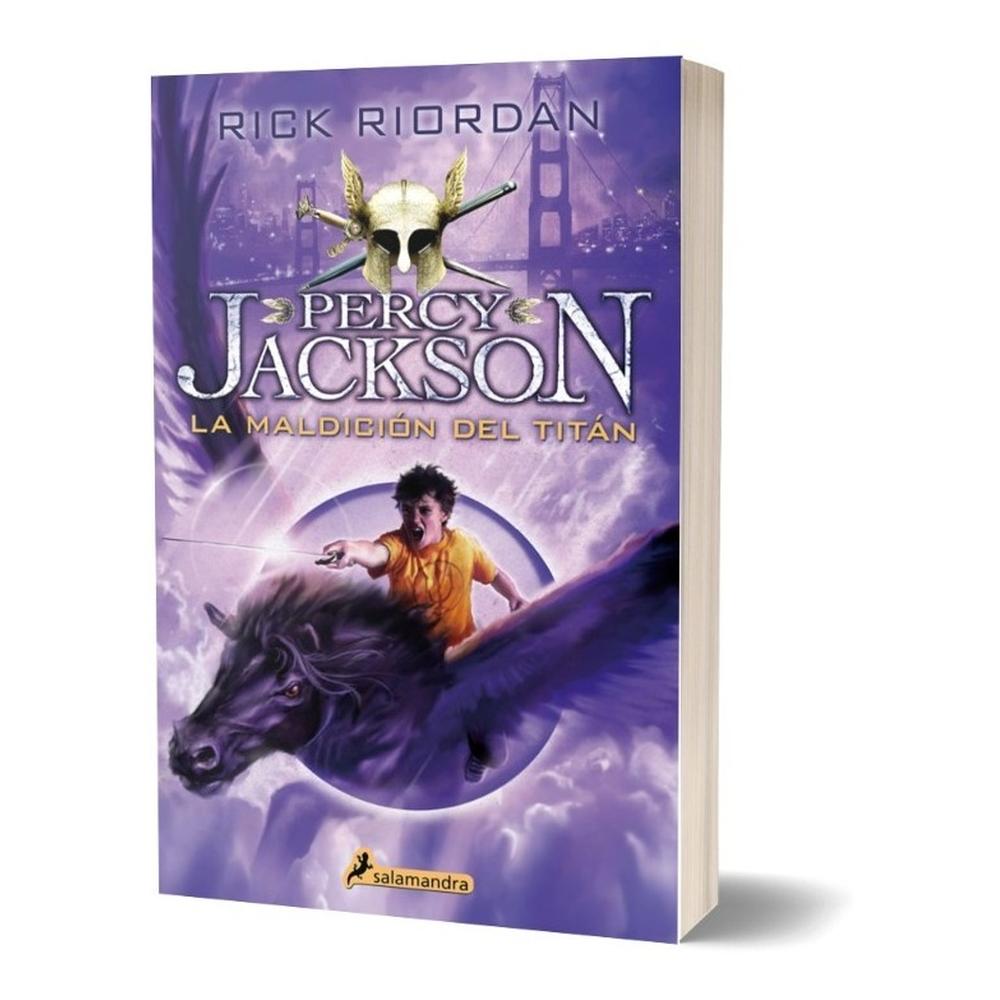 La Maldicion Del Titan 3. Percy Jackson. Rick Riordan Salamandra Libro x 1.0 
