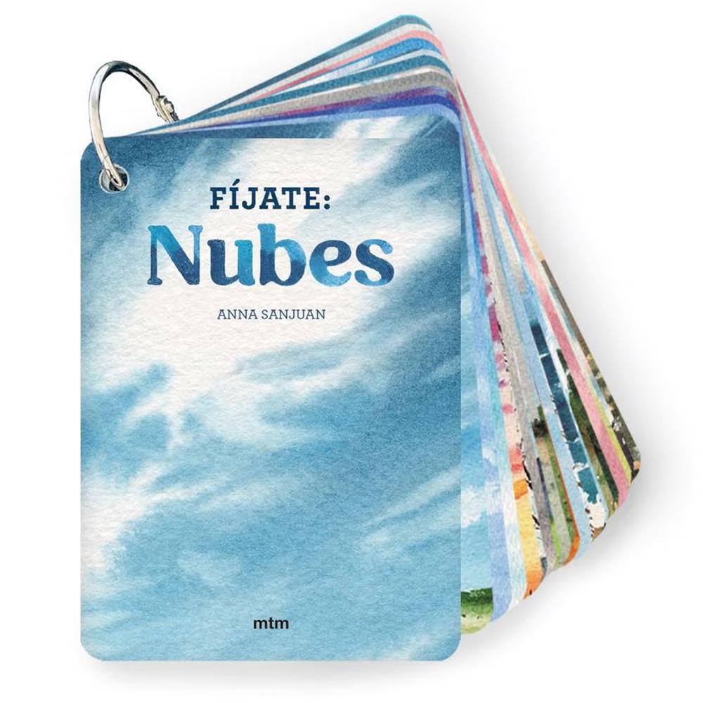 Fíjate: Nubes. Fichas Observación Mtm Editores Libro x 1.0 FIJATE: NUBES -FICHAS OBSERVACIÓN- (24)   Fíjate: nubes es una pequeña guía para iniciarse en la observación de las nubes. 20 detalladas ilustraciones, acompañadas de una breve ficha, con datos técnic