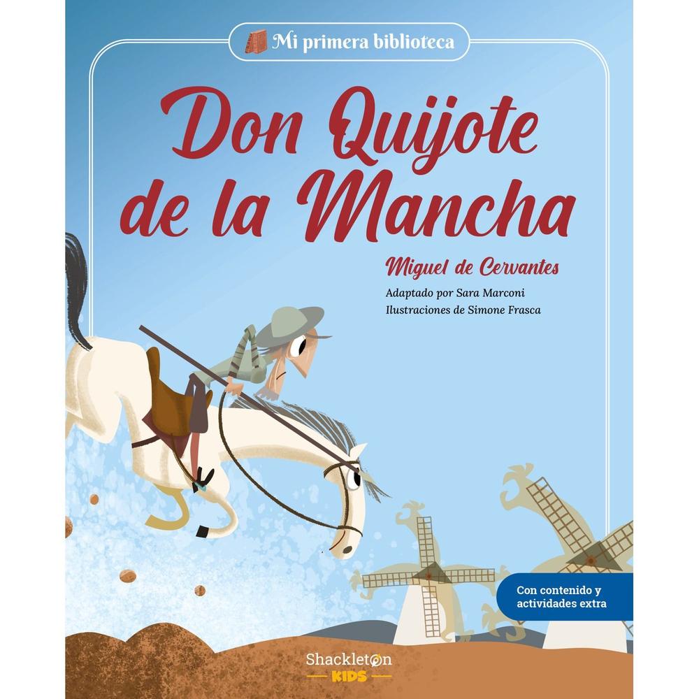 Don Quijote De La Mancha (T.D) Shackleton Books Libro Físico x 1