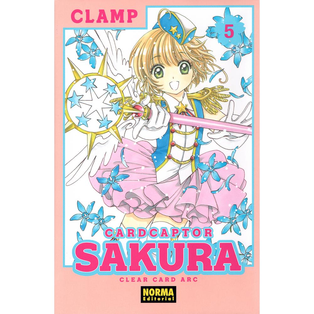 Card Captor Sakura Clear Card Arc No. 5 Editorial Norma Libro x 1.0 Card Captor Sakura Clear Card Arc No. 5 Libro de historietas de estilo manga y de género shojo (orientado al público femenino) encuadernado en rústica de 160 páginas interiores en blanco y negro más