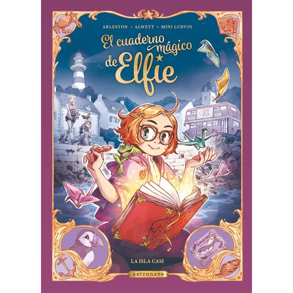 El Cuaderno Magico De Elfie (t.d) Editorial Norma Libro x 1.0 El Cuaderno Magico de Elfie (T.D)  ¡Acompaña a Elfie en el descubrimiento de susoderes como bruja!a vida no ha vuelto a ser todo lo mágica posible desde que Elfie yagda viven con su tía cascarrabias, 