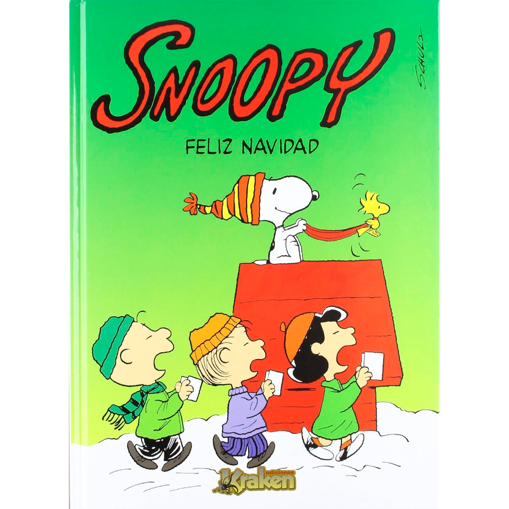 Snoopy Y La Navidad (T.D) Kraken Libro x 1.0 SNOOPY: FELIZ NAVIDAD(T.D) Snoopy y sus amigos se preparan para vivir la Navidad, con todo lujo de detalles. La preparación del árbol, la entrega de los regalos, todas las tradiciones y costumbres de