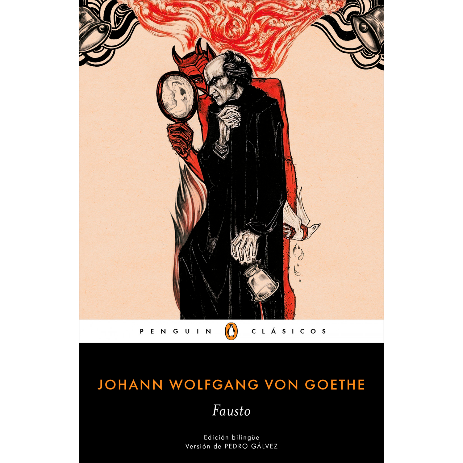 Fausto. Johann Wolfgang Goethe Penguin Clasicos  x 1 FAUSTOEste poema dramático, inspirado en una leyenda medieval, narra la historia de Fausto, sabio anciano que, en el ocaso de su existencia, establece un pacto con Mefistófeles, a quien entrega su alm
