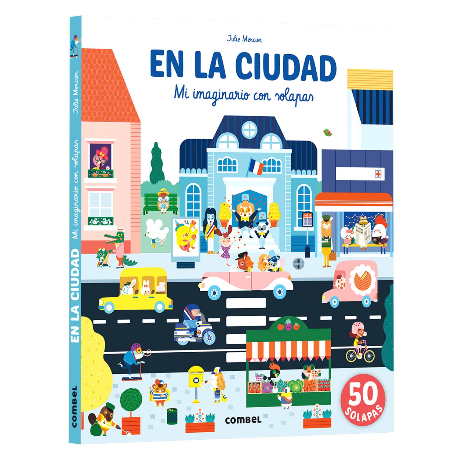 En La Ciudad. Mi Imaginario Con Solapas (T.D) Combel Libro x 1  