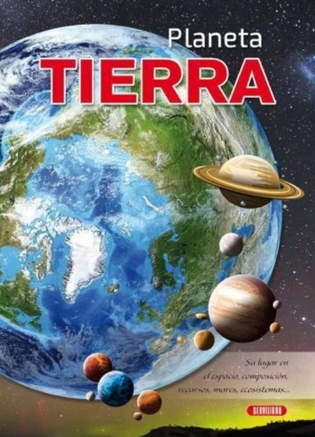 Planeta Tierra (t.d) Servilibro Libro x 1 PLANETA TIERRA (T.D)Este libro repleto de impactantes ilustraciones da respuesta a las preguntas de los jóvenes lectores sobre el planeta Tierra y sus habitantes: cómo se formó, qué tipo de rocas la c