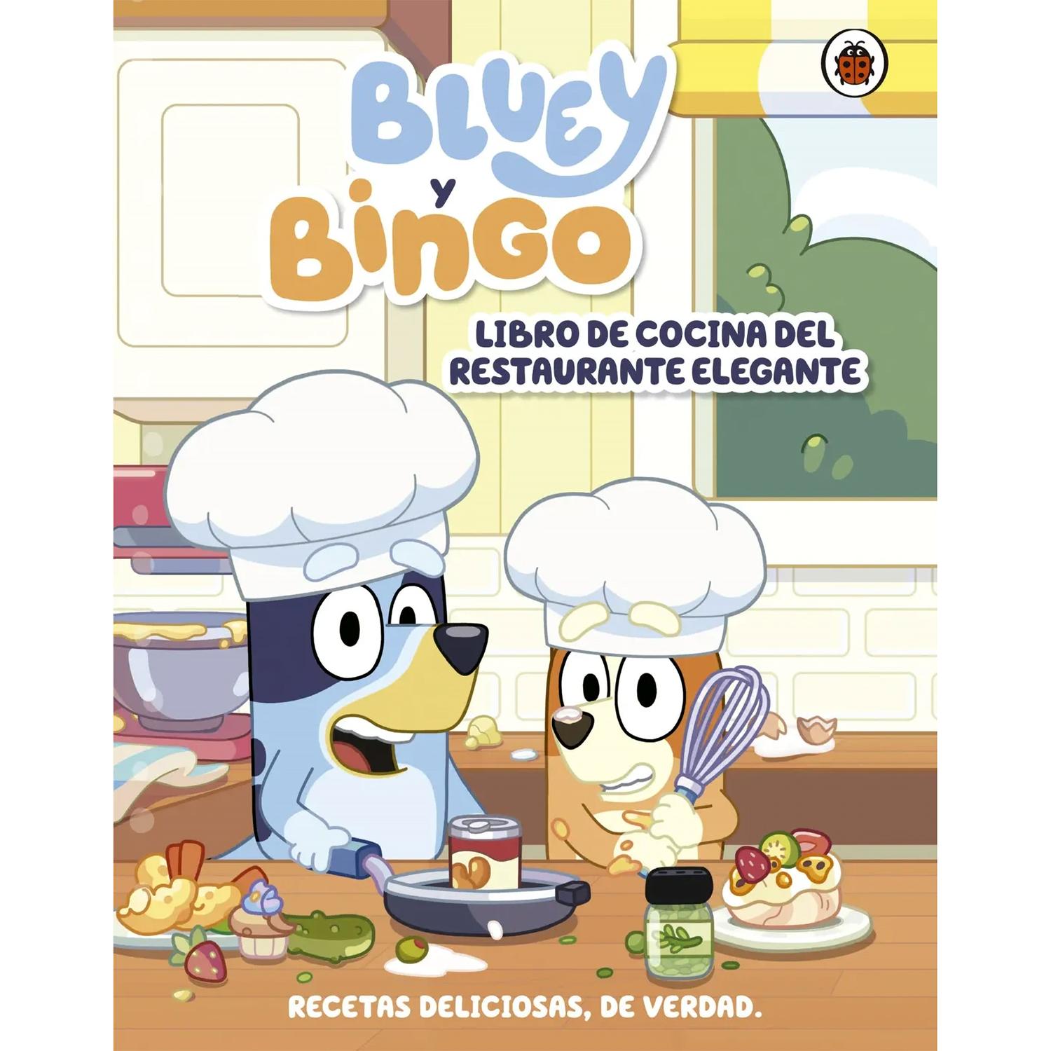 Bluey Y Bingo. Libro De Cocina Del Restaurante Altea Libro x 1 BLUEY 7.LIBRO DE COCINA DEL RESTAU - FSCĦA cocinar! Únete a BLUEY y BINGO en su Restaurante Elegante y aprende a preparar muchas recetas deliciosas... de verdad.Colección: ALTEAPáginas: 32Target de Ed