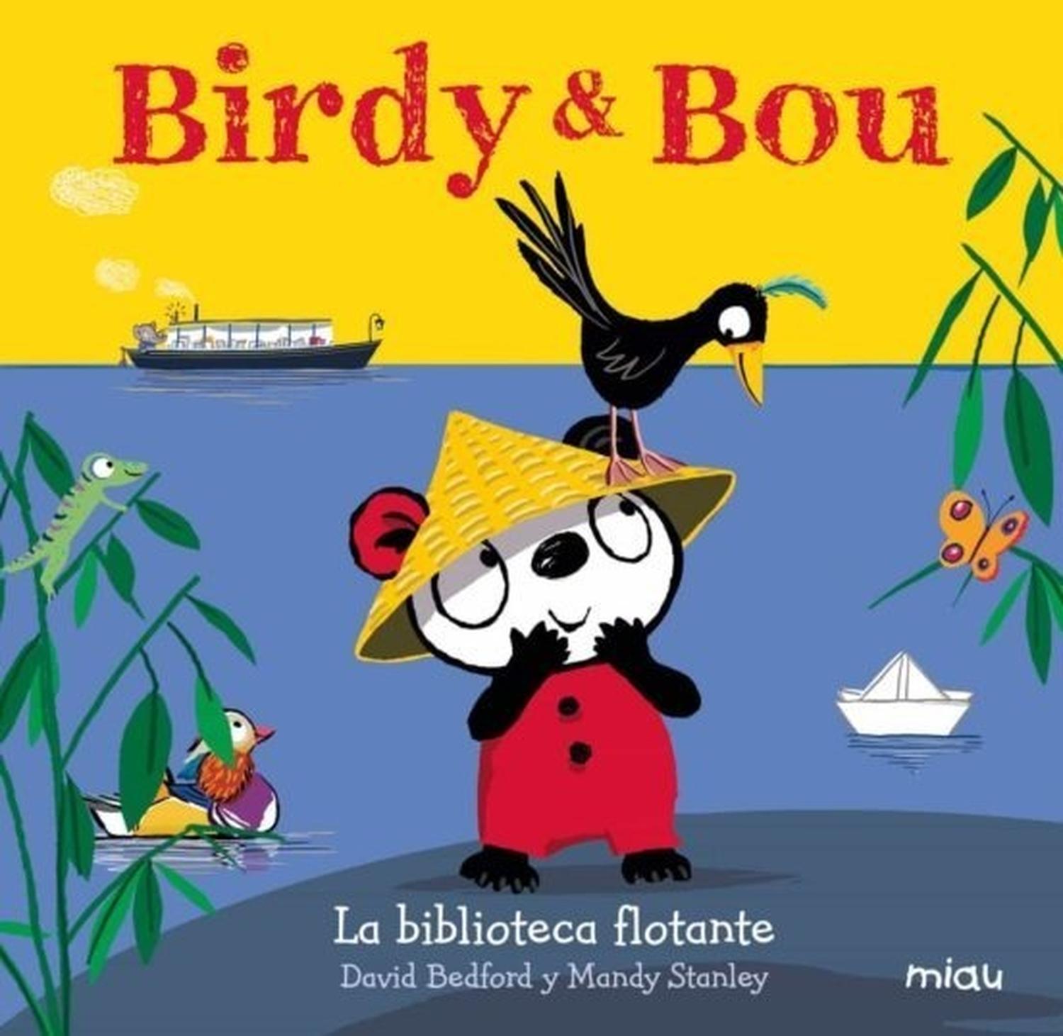 Birdy & Bou: La Biblioteca Flotante (t.d) Ediciones Jaguar Libro x 1  