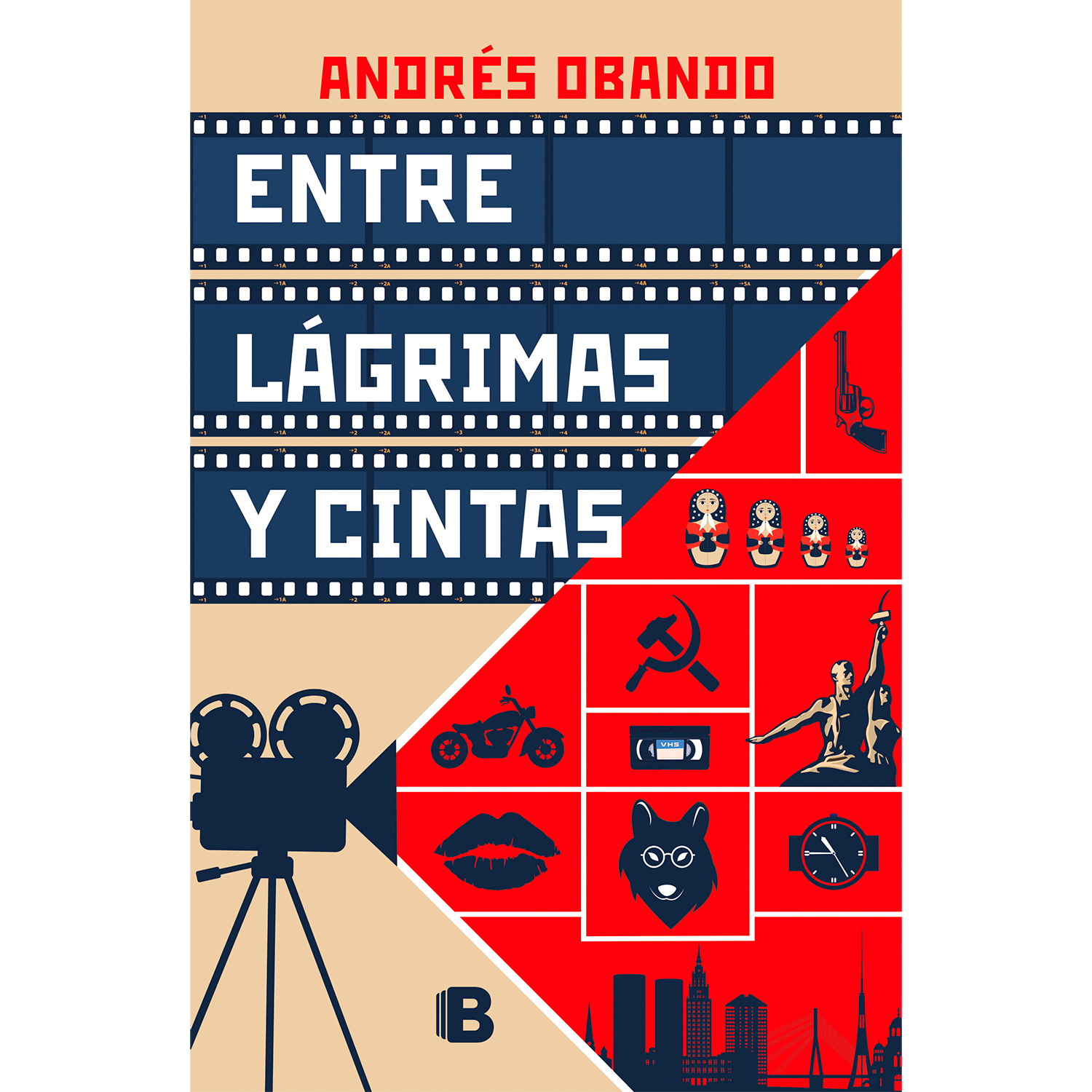 Entre Lágrimas Y Cintas. Andrés Obando Ediciones B Libro x 1 ENTRE LAGRIMAS Y CINTASEdmundo es un joven periodista colombiano que, cansado de la monotonía, toma una decisión que cambiará su vida para siempre. Atraviesa el mundo por una mujer y llega a Riga, la