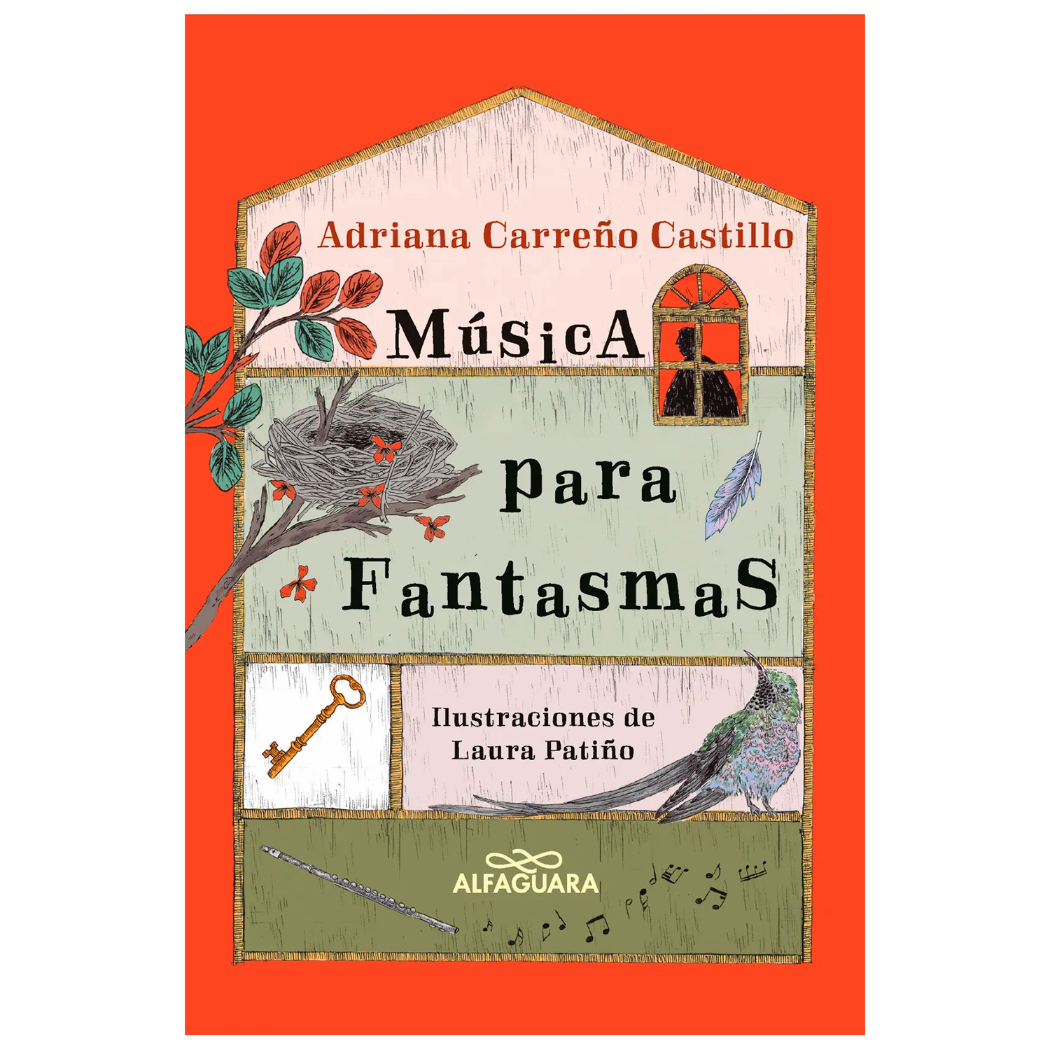 Música Para Fantasmas. Adriana Carreño Alfaguara Libro x 1