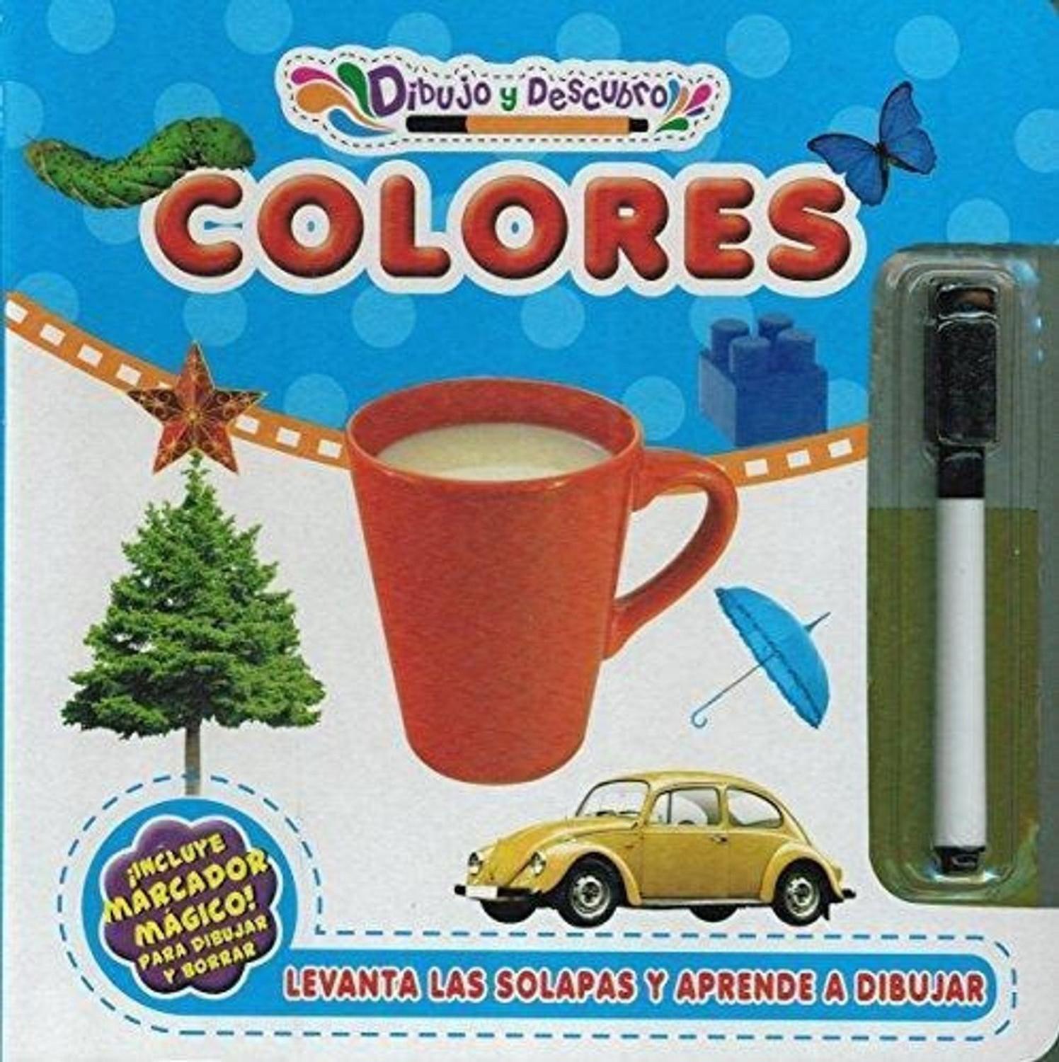 Colores. Dibujo Y Descubro Generico  x 1  