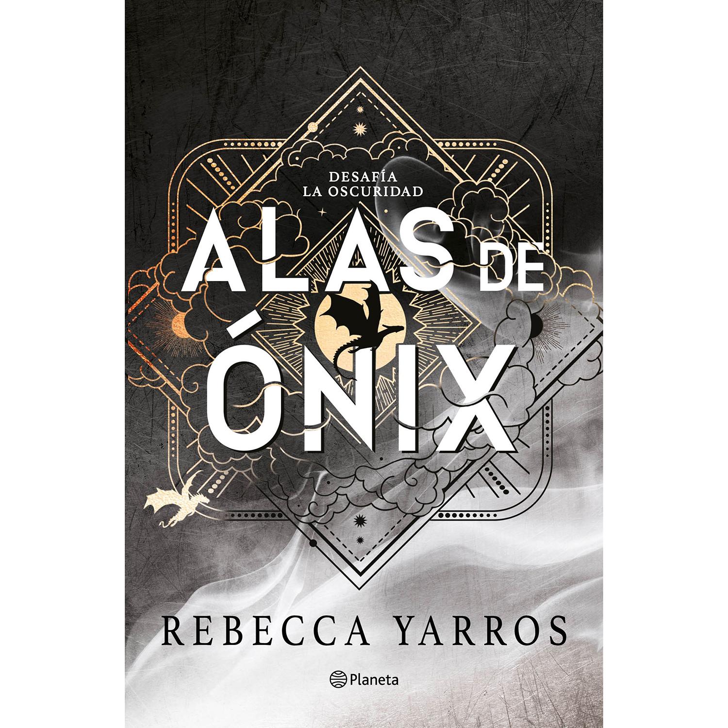 Alas De Onix. Empíreo 3. Rebecca Yarros Planeta Libro x 1 Alas De Onix. Empíreo 3. Rebecca YarrosTras casi dieciocho meses en el Colegio de Guerra Basgiath, Violet Sorrengail tiene claro que no queda tiempo para entrenar. Hay que tomar decisiones. La batalla