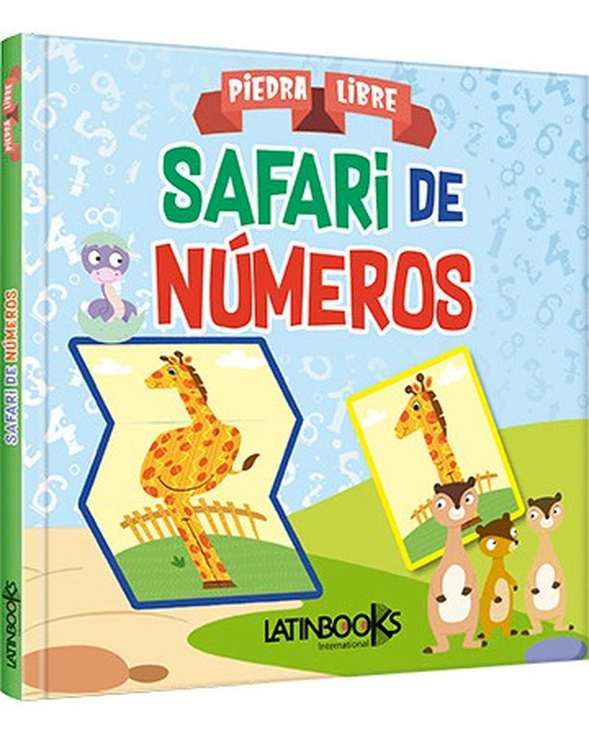 Piedra Libre. Safari De Números Generico  x 1 Con rimas e ilustraciones estos libros proponen un aprendizaje sobre los animales, las vocales, los números y los medios de transporte. Ningún secreto podrá escaparse de la curiosidad de los más peque