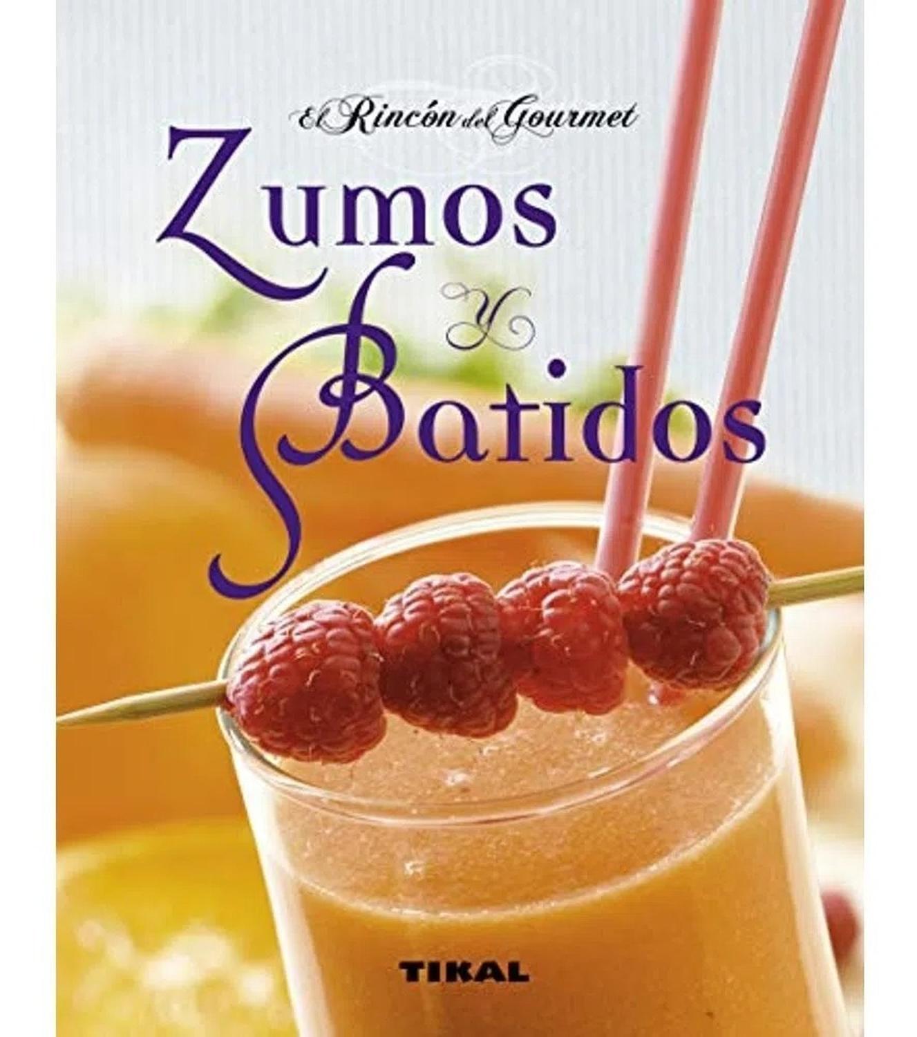 Rincón Del Gourmet. Zumos Y Batidos Ediciones Tikal Libro x 1 RINCON GOURMET - ZUMOS Y BATIDOSLos zumos y batidos constituyen una fácil, sabrosa y variada alternativa para consumir frutas y verduras. En este libro el lector encontrará las recetas más sabrosas y 