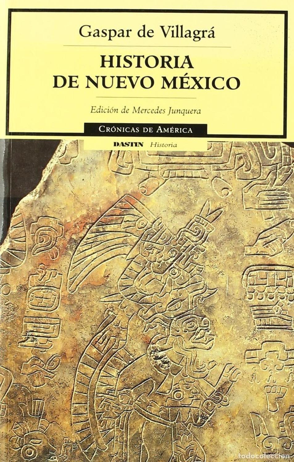 Historia De Nuevo México. Gaspar de Villagrá Dastin Libro x 1 
