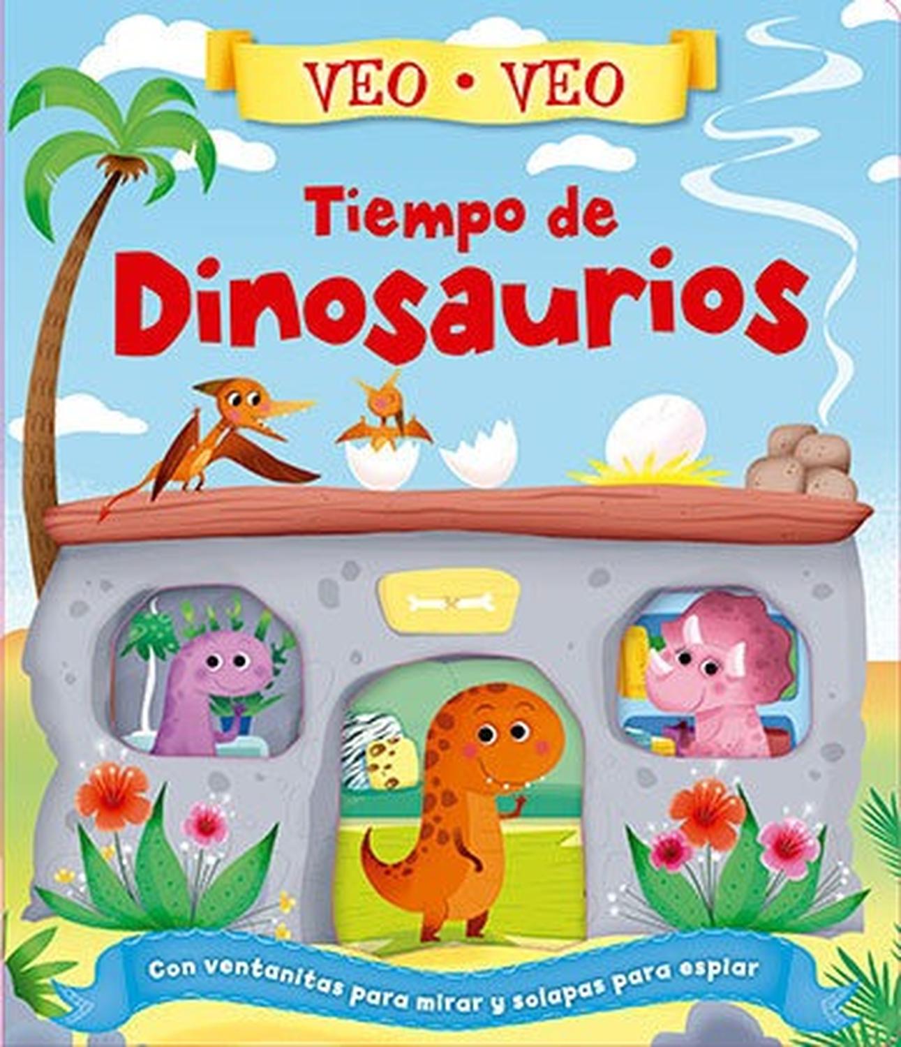 Veo Veo. Tiempo De Dinosaurios Generico x 1 Veo Veo. Tiempo De DinosauriosEn esta colección de libros interactivos encontrarás solapas para levantar y ventanitas con las que podrás descubrir lo que cada página esconde.Formato: Libro físicoAutor