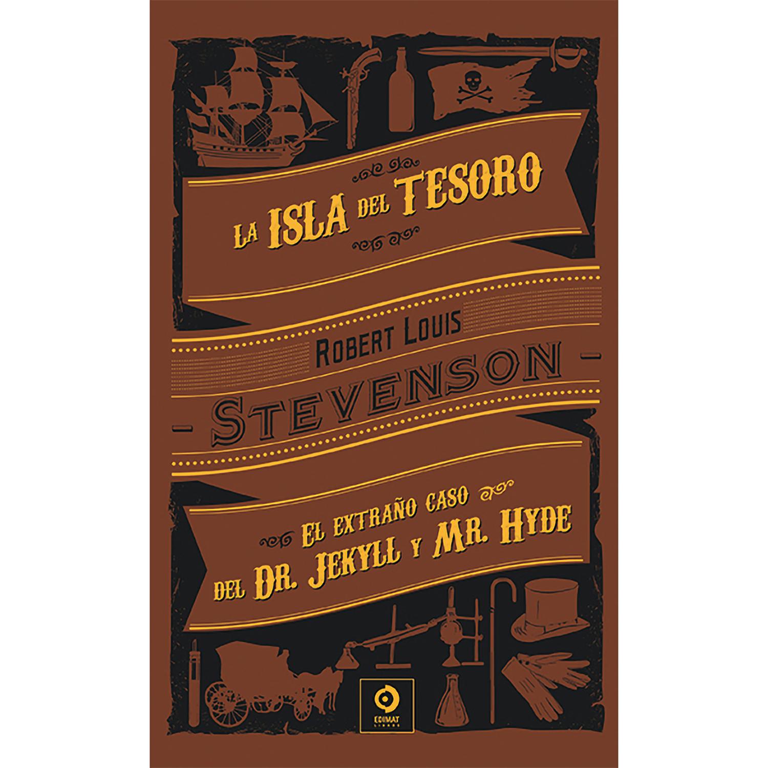 La Isla Del Tesoro. Dr. Jekyll Y Mr. Hyde (T.D) Edimat Libro x 1 La isla del tesoro/Dr. Jekyll y Mr. Hyde - Robert Louis StevensonReseña:Stevenson es el más claro exponente de la narración novelada, del Ğromanceğ. Le fascinaron los problemas éticos, la ambigüedad m