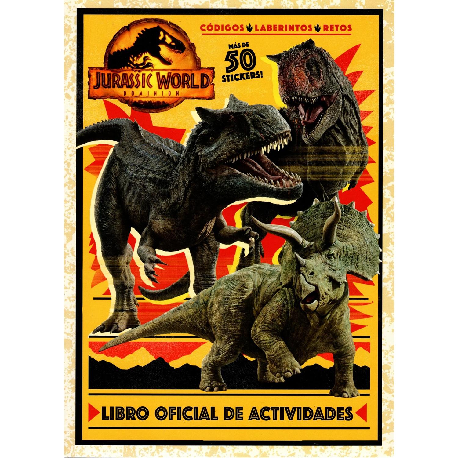 Jurassic World Dominion. Libro Oficial De Actividades Altea Libro x 1 JURASSIC WORLD DOMINION: LIBRO OFICIAL DResuelve misterios, descifra códigos y explora la nueva era Jurasic World, en la que humanos y dinosaurios deben coexistir para sobrevivir. Este entretenido lib